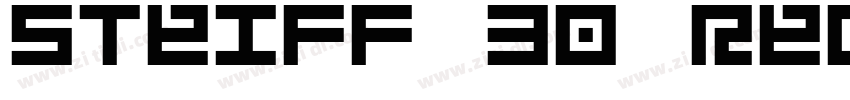 steiff 30 Regular字体转换 steiff 30 Regular字体转换